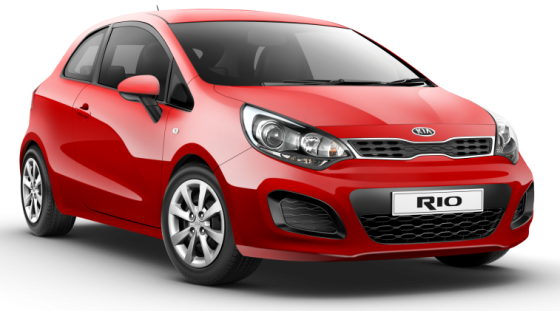 Kia Rio Red